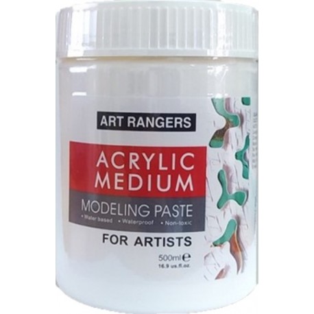Médium Acrylique Modeling Paste 500 ml - Art Rangers