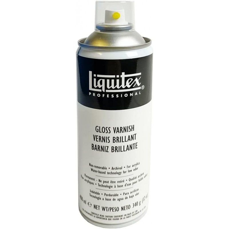 Spray Vernis acrylique brillant Pébéo 400ml pour peinture acrylique
