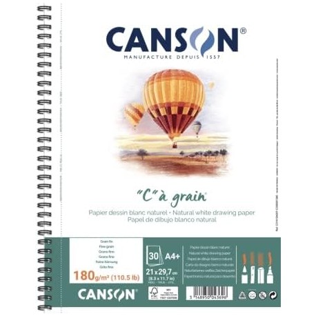Album « C » à grain A5+ 30F - 180gr - Canson