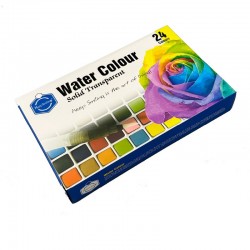 Boite de 24 Watercolour  KeepSmiling