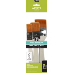 Pochette De 3 Spalters Plat Polyamide Doré - Pébéo