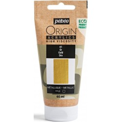 Acrylique Noir d’Ivoire Imitation 40 Origin Acrylics 60 ml - Pébéo