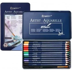 Boite de 12 Crayons Aquarelle - Giorgione