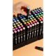 Trousse de 168 Marqueurs Double Pointe - Nora
