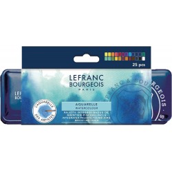 Set de 24 Demi-Godet Aquarelle Fine - Lefranc & Bourgeois