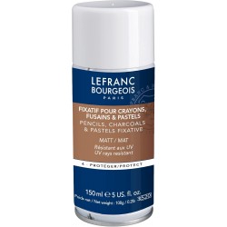Fixatif pour Crayons, Fusains et Pastels, aérosol 150 ml - Lefranc Bourgeois