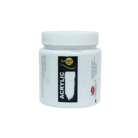 Acrylique Scolaire SmART - 500 ml - Blanc