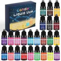 Coffret de 24 Colorants Liquides pour Bougies