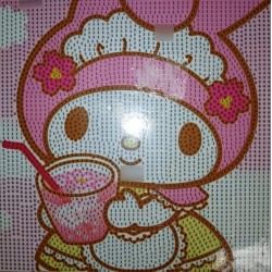 Tableau Diamond Painting 20x20 cm – Kit DIY Complet