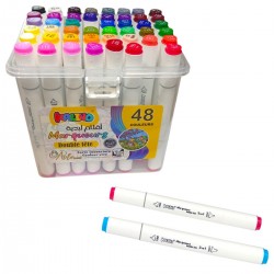 Box de 36 Marqueurs Alcool double pointe Superior Art Markers - Touch