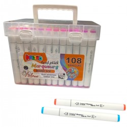 Box de 36 Marqueurs Alcool double pointe Superior Art Markers - Touch