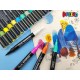 Boite de 24 Marqueurs Acrylique Couleurs Vives - Kalino