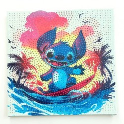 Tableau Diamond Painting 20x20 cm – Kit DIY Complet