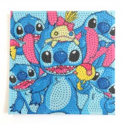 Tableau Diamond Painting 20x20 cm – Kit DIY Complet