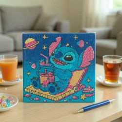 Tableau Diamond Painting 20x20 cm – Kit DIY Complet