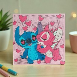 Tableau Diamond Painting 20x20 cm – Kit DIY Complet