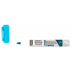 Marqueur Tissu Clair Pointe Pinceau 1mm - 7A Marker Setacolor - Violet Fluo - Pébéo