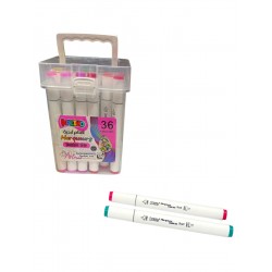 Box de 24 Marqueurs Alcool double pointe  Art Markers - Kalino