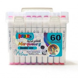 Box de 36 Marqueurs Alcool double pointe Superior Art Markers - Touch