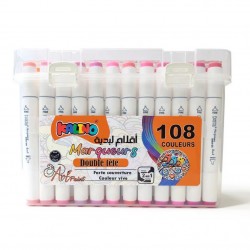 Box de 36 Marqueurs Alcool double pointe Superior Art Markers - Touch