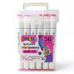 Box de 24 Marqueurs Alcool double pointe  Art Markers - Kalino