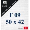 Châssis Entoilé Format Figure F09 : 50x42