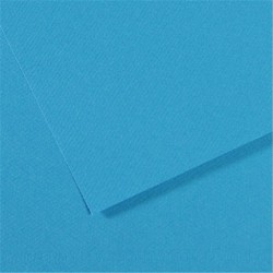 Feuille Mi-Teintes Bleu Turquoise 595 - A3 - 160g/m² - Canson