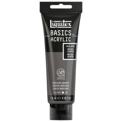 Acrylique Liquitex Basics - 118ml : Graphite irisé 049