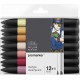 Set de 12+1 Promarker Manga Steampunk - Winsor & Newton