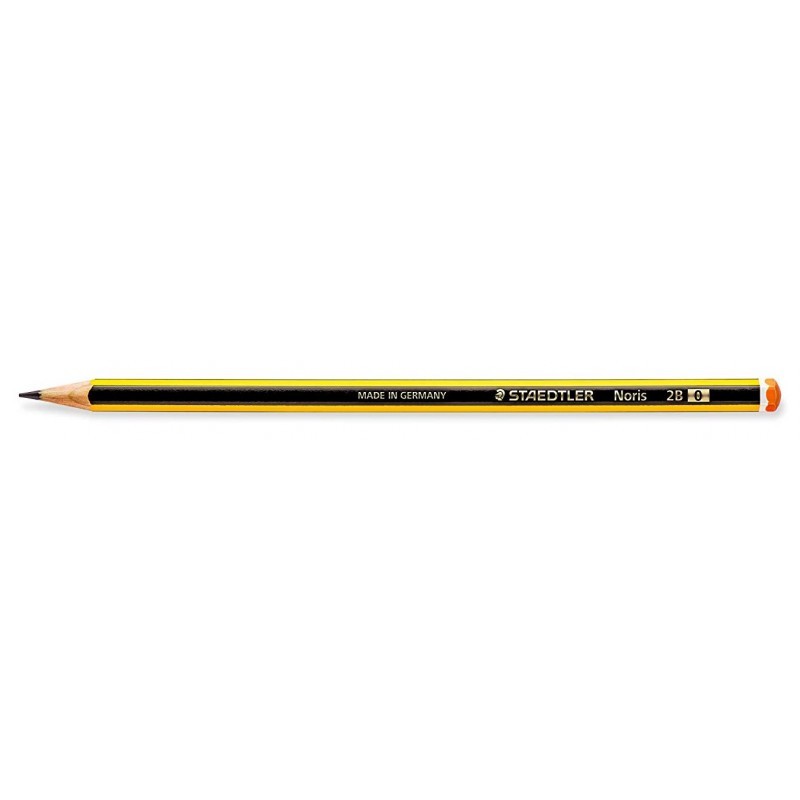 1 crayon 2B Staedtler 18030SBK7P Noris Eco Lot de 5 crayons HB sur carte blister 1 crayon 2H 1 