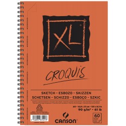 Album de Croquis XL 90 g/m² - A5   21x14.8 cm - 60 F - Canson