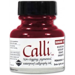 Encre de calligraphie Calli 29.5 ml Bourgogne 013 - Daler Rowney