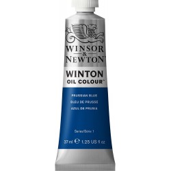 Peinture à l'huile Winton 37ml Bleu phtalo 516 - Winsor & Newton
