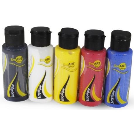 Coffret Acrylique 5 x 75 ml - Majed