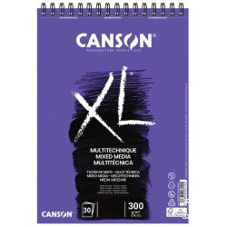 Album Mix-Media XL  A4 - 300 g/m², 30 F - 29.7 x 21 cm - Canson