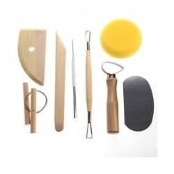 Set de 8 Pottery Tools - Art Tools