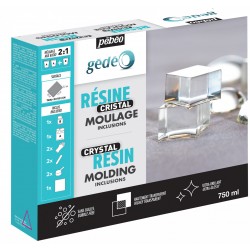 Kit Résine Cristal 750 ML Gédéo - Pébéo