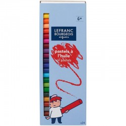 Set de 24 pastels à l'huile 8 mm - Lefranc & Bourgeois