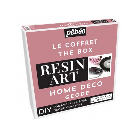 Coffret Resin Art Home Déco Gédéo - Pébéo
