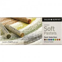 Set de 8 Pastels  Artists' Soft Warm Selection - Daler Rowney